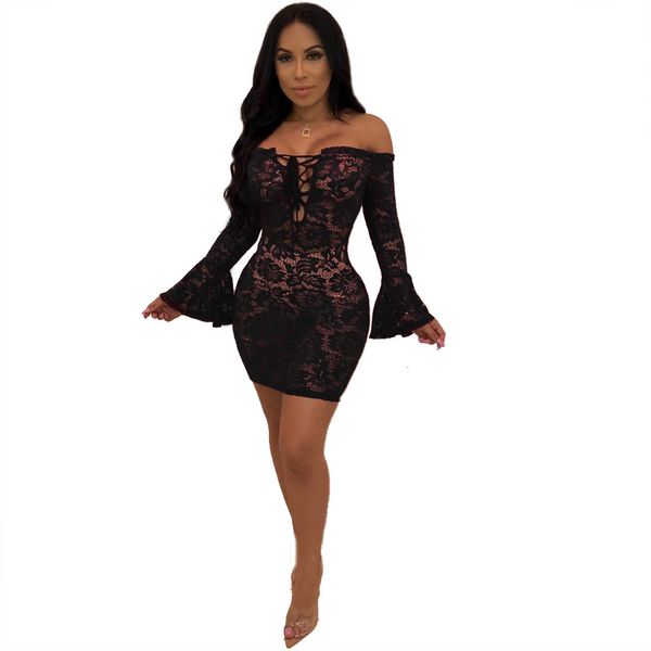 women sheer short test slash neck lace up bell long sleeves lady nightclub mini es real image spring summer, Black;gray
women sheer short test slash neck lace up bell long sleeves lady nightclub mini es real image spring summer, Black;gray