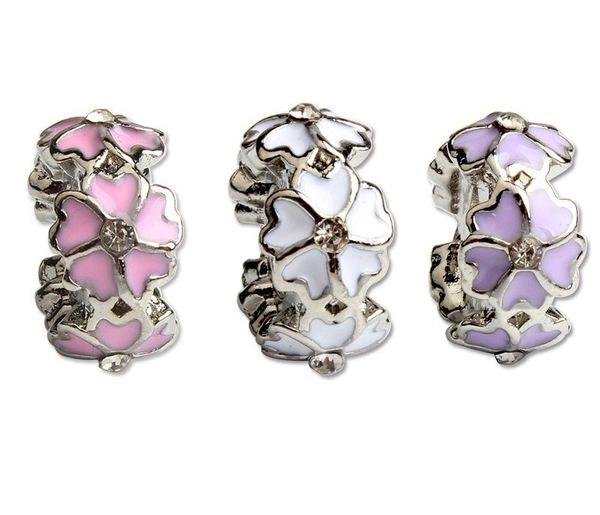 fits pandora bracelets 30pcs cherry blossom enamel charms beads silver charms bead for women diy european necklace jewelry, Black
fits pandora bracelets 30pcs cherry blossom enamel charms beads silver charms bead for women diy european necklace jewelry, Black