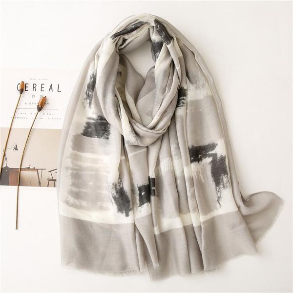 scarves women viscose scarf black gery gradient shawls and echarpes autumn wrap female muslim stole 180*90cm, Blue;gray
scarves women viscose scarf black gery gradient shawls and echarpes autumn wrap female muslim stole 180*90cm, Blue;gray