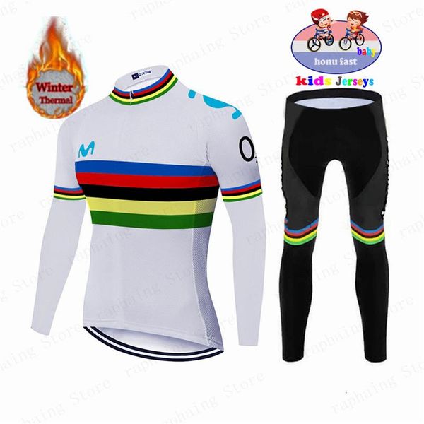 racing sets spain pro team children thermal fleece long sleeve jersey set winter kids cycling clothing clothes boy bike wear, Black;blue
racing sets spain pro team children thermal fleece long sleeve jersey set winter kids cycling clothing clothes boy bike wear, Black;blue