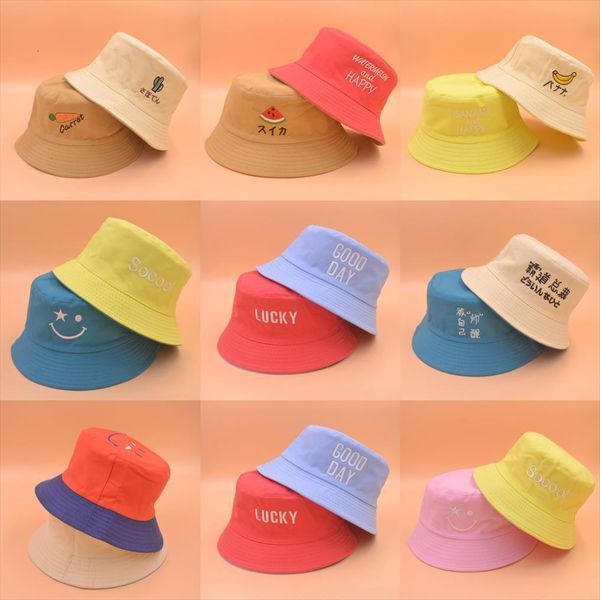 summer cotton smile kids bucket hat double sided letter boy girl outdoor panama child baby bob fisherman travel fishing cap, Blue;gray
summer cotton smile kids bucket hat double sided letter boy girl outdoor panama child baby bob fisherman travel fishing cap, Blue;gray