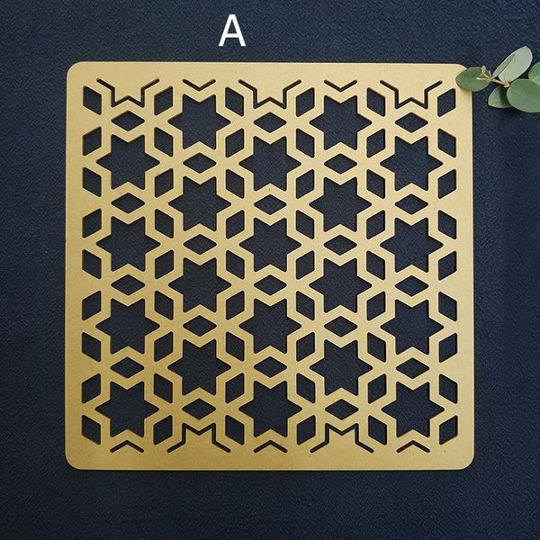 other arts and crafts acrylic sashiko stencil, embroidery pattern, quilt stitch mold, small needle embroidery,20*20cm/8*8 inches star patter
other arts and crafts acrylic sashiko stencil, embroidery pattern, quilt stitch mold, small needle embroidery,20*20cm/8*8 inches star patter