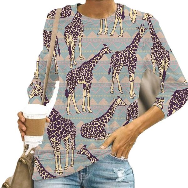 women's t-shirt 2021 printed long-sleeved vintage women korean style fashion aesthetic streetwear designer clothes elegant shirts, White
women's t-shirt 2021 printed long-sleeved vintage women korean style fashion aesthetic streetwear designer clothes elegant shirts, White