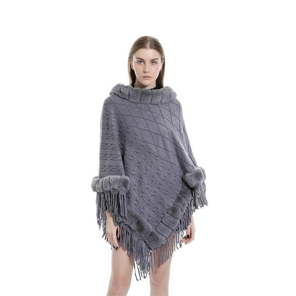 scarves 2021 design winter warm fur solid ponchos and capes for women oversized shawls wraps cashmere tassel pashmina female bufanda, Blue;gray
scarves 2021 design winter warm fur solid ponchos and capes for women oversized shawls wraps cashmere tassel pashmina female bufanda, Blue;gray