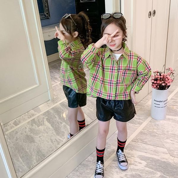 shirts ins baby girls shirt cotton 4-13 years old alphabet rainbow plaid long sleeve kids clothes 4 to 13, White;black
shirts ins baby girls shirt cotton 4-13 years old alphabet rainbow plaid long sleeve kids clothes 4 to 13, White;black
