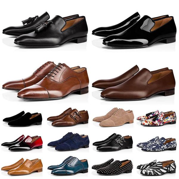 new men loafer dress shoes red bottoms shoe business wedding fashion black brown suede patent leather rivets glitter size 39-47
new men loafer dress shoes red bottoms shoe business wedding fashion black brown suede patent leather rivets glitter size 39-47
