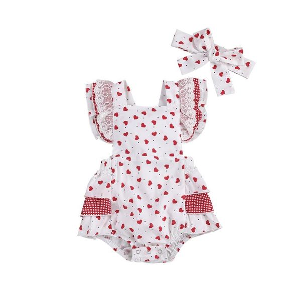jumpsuits cute heart printing bron baby rompers toddler girls round collar flying-sleeve + headdress 2021 valentine's day love clothes, Blue
jumpsuits cute heart printing bron baby rompers toddler girls round collar flying-sleeve + headdress 2021 valentine's day love clothes, Blue