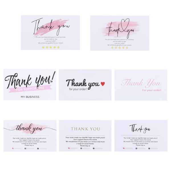 greeting cards 30pcs "thank you for your order" gift package card praise labels express appreciate business watercolor
greeting cards 30pcs "thank you for your order" gift package card praise labels express appreciate business watercolor