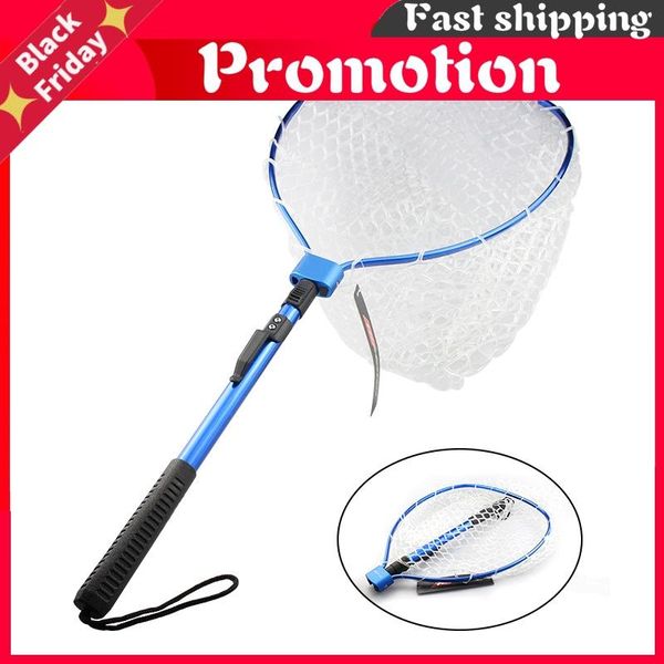 fishing accessories folding hand net silicone landing with aluminum alloy handle extending pole nets tackle
fishing accessories folding hand net silicone landing with aluminum alloy handle extending pole nets tackle