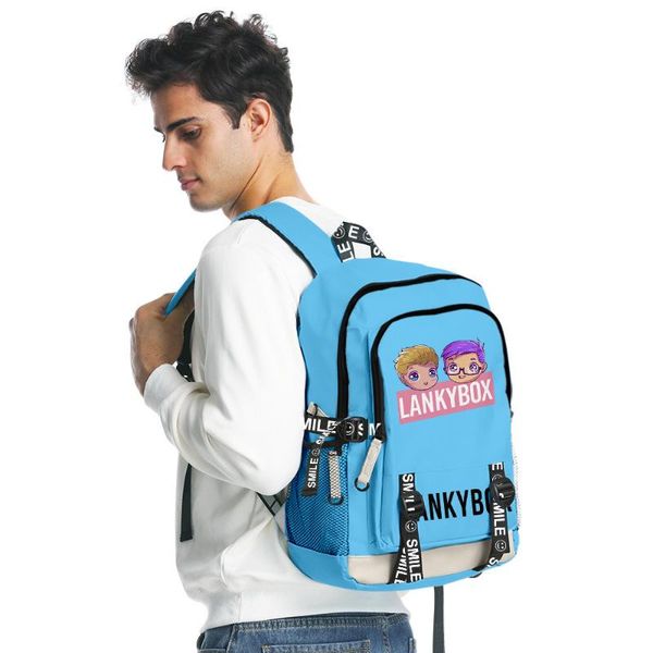 backpack lankybox primary middle school students schoolbag teenager boys girls oxford waterpfoof lapmen
backpack lankybox primary middle school students schoolbag teenager boys girls oxford waterpfoof lapmen