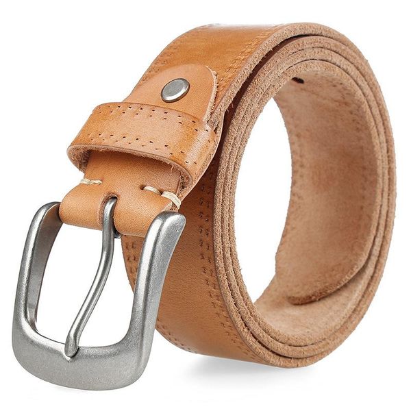 fashion high-quality leather belt men's layer alloy buckle belts men and women, Black;brown
fashion high-quality leather belt men's layer alloy buckle belts men and women, Black;brown