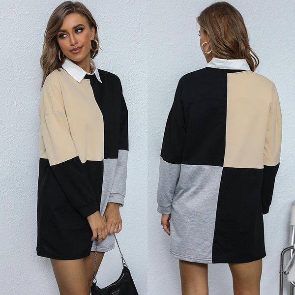 women's hoodies & sweatshirts long dress women fall harajuku o neck seleve hit color thin loose pullover cotton, Black
women's hoodies & sweatshirts long dress women fall harajuku o neck seleve hit color thin loose pullover cotton, Black