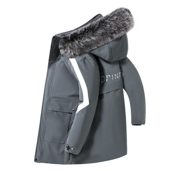 men's trench coats winter korean mens long hooded white duck down jacket men fur collar coat printed thick windbreaker male -3xl y2025, Tan;black
men's trench coats winter korean mens long hooded white duck down jacket men fur collar coat printed thick windbreaker male -3xl y2025, Tan;black