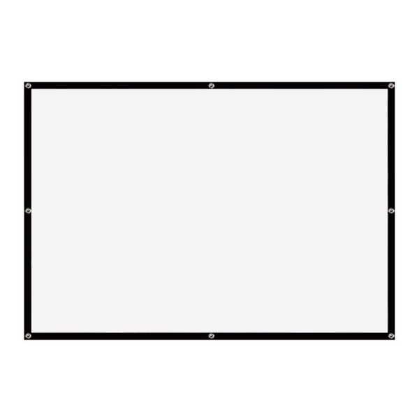 projection screens 84 inch screen 16:9 reflective fabric cloth portable projector for movie sport games music video
projection screens 84 inch screen 16:9 reflective fabric cloth portable projector for movie sport games music video