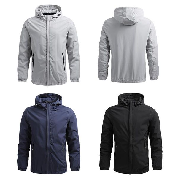 men's jackets outdoor windbreaker for men polyester breathable zipper jacket stand collar waterproof hoodie thin light weight coat m-5x, Black;brown
men's jackets outdoor windbreaker for men polyester breathable zipper jacket stand collar waterproof hoodie thin light weight coat m-5x, Black;brown