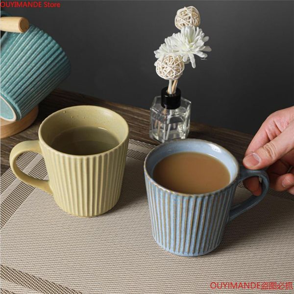 mugs 250/400ml japanese retro striped ceramic coffee mug nostalgic matte style fashion couple water cup gift
mugs 250/400ml japanese retro striped ceramic coffee mug nostalgic matte style fashion couple water cup gift