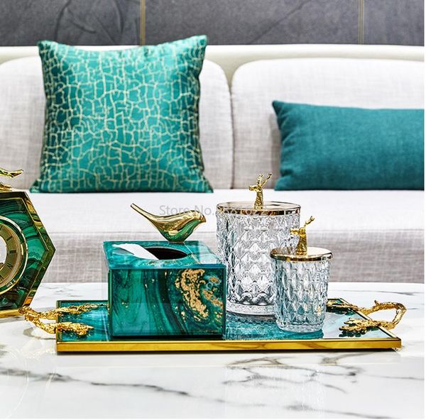 high-end green agate tray storage tank set living room home decorative ornaments service for items kitchen & organization
high-end green agate tray storage tank set living room home decorative ornaments service for items kitchen & organization
