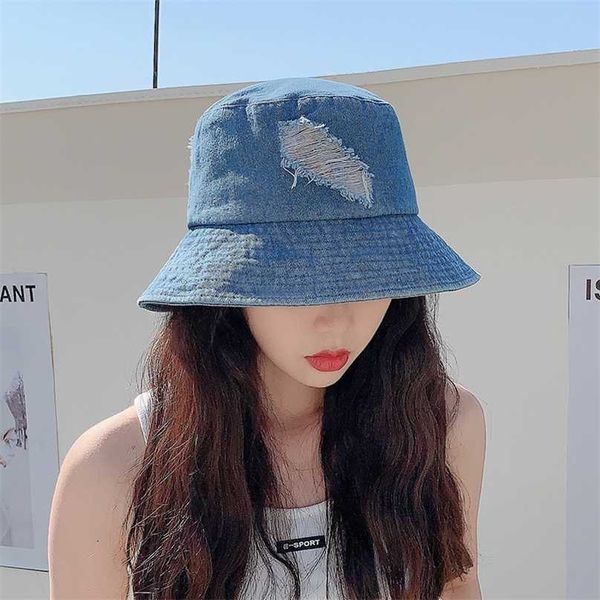 jean fisherman hat women's spring and summer casual retro style fashion bucket korean sun protection 211119, Blue;gray
jean fisherman hat women's spring and summer casual retro style fashion bucket korean sun protection 211119, Blue;gray