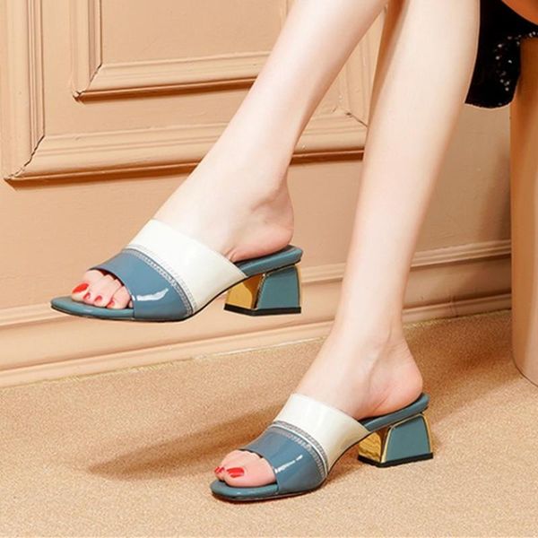 slippers genuine leather high heel shoes fashion summer women flip flops slides ladies girls heels, Black
slippers genuine leather high heel shoes fashion summer women flip flops slides ladies girls heels, Black