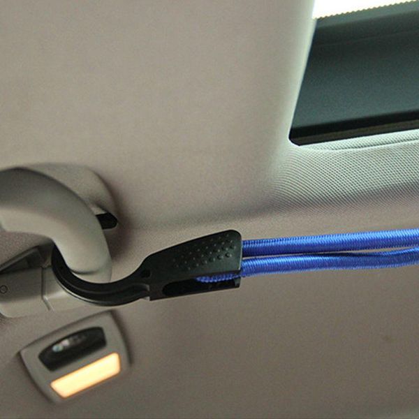 hook hanger universal car adjustable elastic bungee cord strap stretch plastic luggage tent kayak boat canoe bikes rope tie