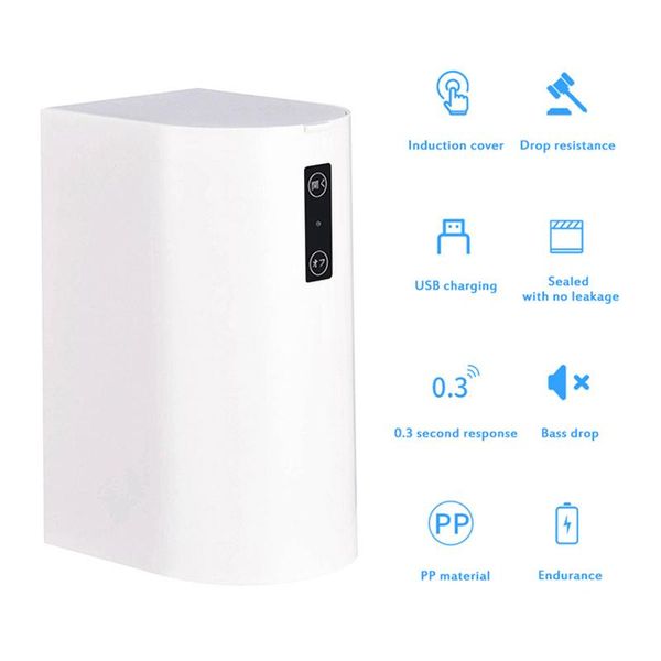 storage baskets portable desksmart sensor mini trash can box convenient induction spring cover fully-enclosed barrel prevent odor
storage baskets portable desksmart sensor mini trash can box convenient induction spring cover fully-enclosed barrel prevent odor
