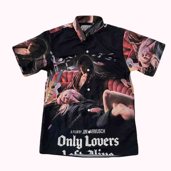 men's casual shirts vintage wacko maria men's and women's t-shirts, poster printed shirts, summer clothes, 1:1, White;black
men's casual shirts vintage wacko maria men's and women's t-shirts, poster printed shirts, summer clothes, 1:1, White;black