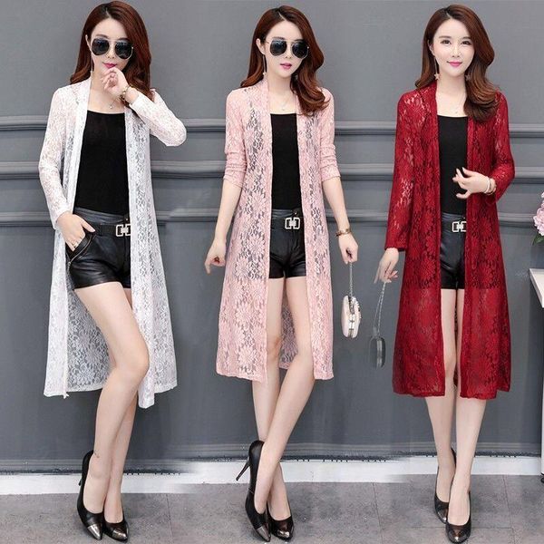 women's jackets 6xl plus size spring summer lace cardigan women long sunscreen jacket casual pink black red white long-sleeve thin coat, Black;brown
women's jackets 6xl plus size spring summer lace cardigan women long sunscreen jacket casual pink black red white long-sleeve thin coat, Black;brown