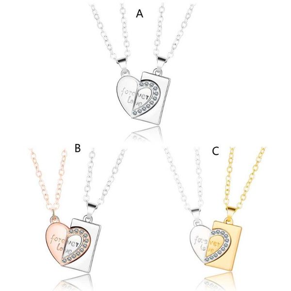 pendant necklaces 2x love stitching couple necklace male and female students girlfriend clavicle chain valentine's day commemorative gi, Silver
pendant necklaces 2x love stitching couple necklace male and female students girlfriend clavicle chain valentine's day commemorative gi, Silver