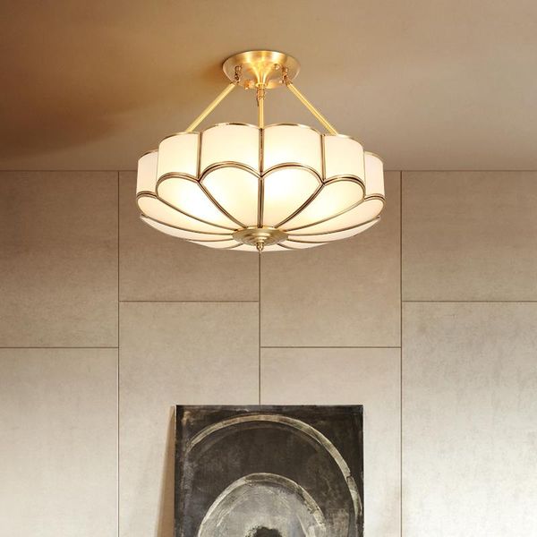 american light luxury all copper ceiling chandelier simple retro european style bedroom room dining lamp lights
american light luxury all copper ceiling chandelier simple retro european style bedroom room dining lamp lights