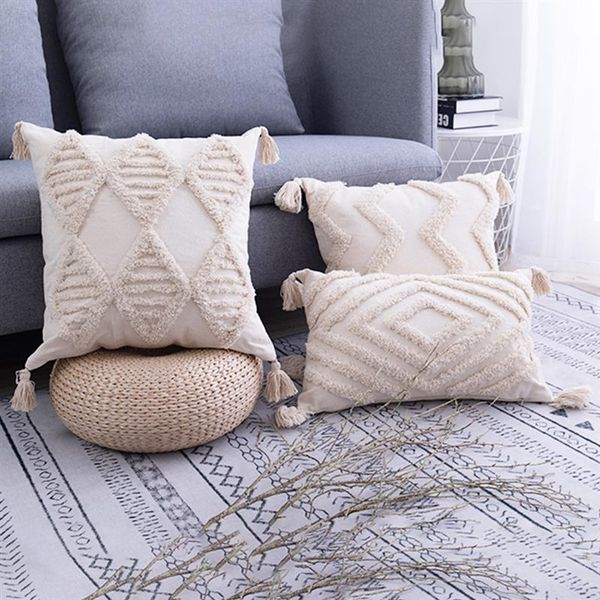 cushion/decorative pillow 45x45/30x50cm bohemian tassels nordic beige cushion cover for living room bedroom tufted boho case handmade home d
cushion/decorative pillow 45x45/30x50cm bohemian tassels nordic beige cushion cover for living room bedroom tufted boho case handmade home d