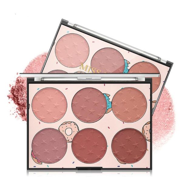 blush 6 colors natural matte blusher palette mineral long-lasting face highlighter powder pink bronze facial cosmetics
blush 6 colors natural matte blusher palette mineral long-lasting face highlighter powder pink bronze facial cosmetics