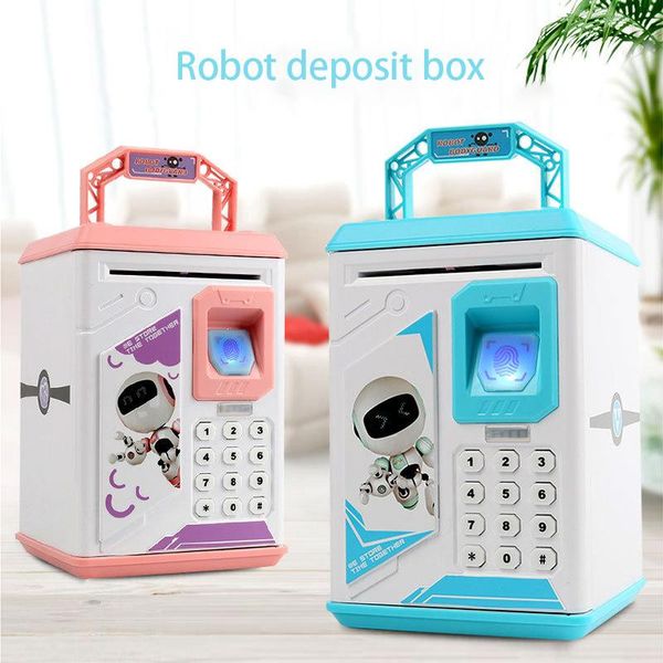 electronic piggy bank atm password money box cash coins saving safe auto scroll paper banknote gift for kids wallets, Red;black
electronic piggy bank atm password money box cash coins saving safe auto scroll paper banknote gift for kids wallets, Red;black