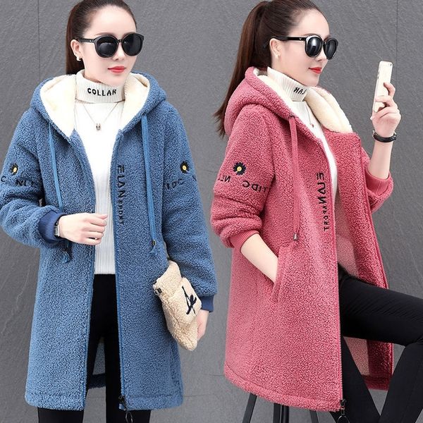 cashmere coat for women 2021 winter new casual sweater loose korean medium and long plush thickened, Black
cashmere coat for women 2021 winter new casual sweater loose korean medium and long plush thickened, Black