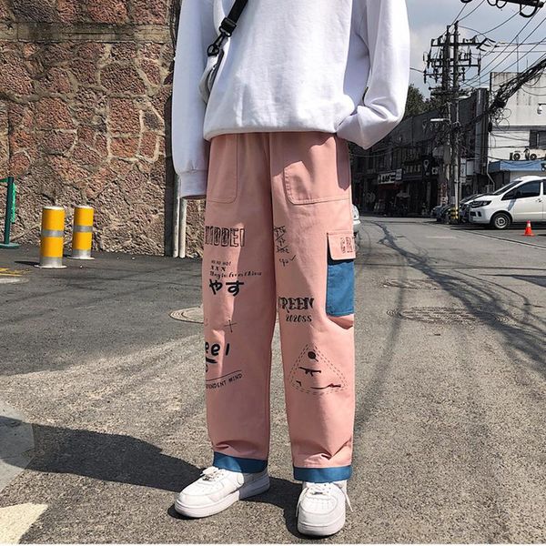 men's jeans straight wide leg men pants printed 2021 streetwear denim hip hop harajuku fashion trouses, Blue
men's jeans straight wide leg men pants printed 2021 streetwear denim hip hop harajuku fashion trouses, Blue