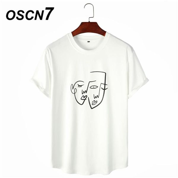men's t-shirts oscn7 graphics print 2021 funny short sleeve tshirts summer casual fashion women tee streetwear s212, White;black
men's t-shirts oscn7 graphics print 2021 funny short sleeve tshirts summer casual fashion women tee streetwear s212, White;black