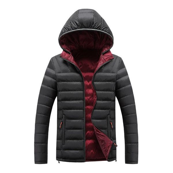 men's down & parkas custom logo coat autumn winter collection jacket casual hooded thick warmth double-sided wear comfortable windproof, Black
men's down & parkas custom logo coat autumn winter collection jacket casual hooded thick warmth double-sided wear comfortable windproof, Black