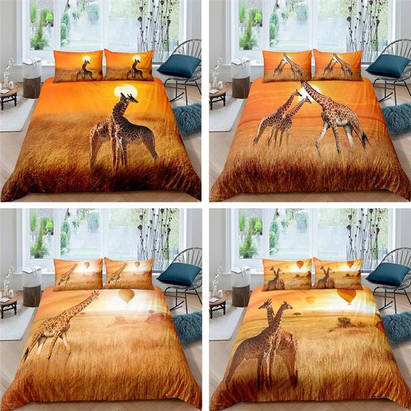 home textile luxury 3d giraffe print 2/3pcs comfortable duvet cover pillowcase bedding sets and king eu/us/au size
home textile luxury 3d giraffe print 2/3pcs comfortable duvet cover pillowcase bedding sets and king eu/us/au size