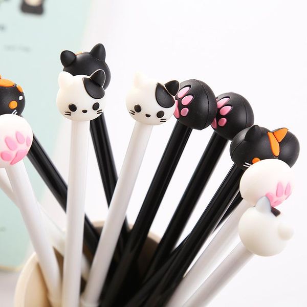 gel pens 40 pcs/lot creative cat cute 0.5 mm black ink neutral pen school writing supplies stationery promotional gift
gel pens 40 pcs/lot creative cat cute 0.5 mm black ink neutral pen school writing supplies stationery promotional gift