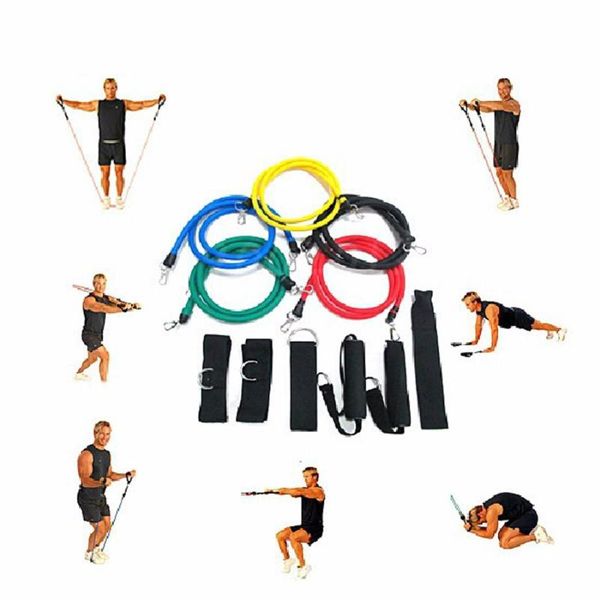 11pcs/sets fitness resistance bands tube sets exercise practical elastic training rope yoga pull pilates
11pcs/sets fitness resistance bands tube sets exercise practical elastic training rope yoga pull pilates