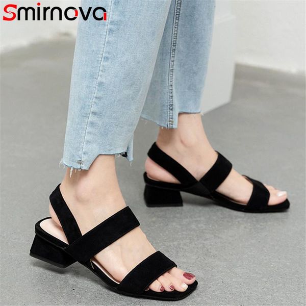 dress shoes smirnova 2021 fashion square heel women sandals comfortable casual simple summer ladies big size 43, Black
dress shoes smirnova 2021 fashion square heel women sandals comfortable casual simple summer ladies big size 43, Black