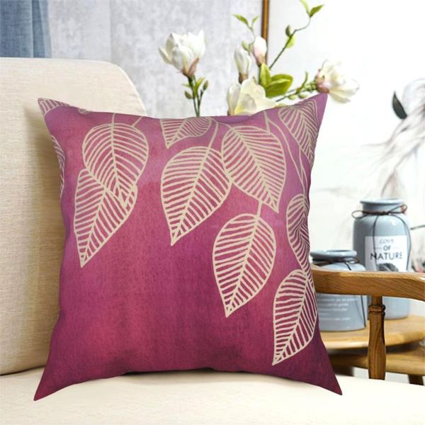 magenta garden watercolor ink leaves square pillowcase polyester printed decor sofa cushion case 18" pillow
magenta garden watercolor ink leaves square pillowcase polyester printed decor sofa cushion case 18" pillow