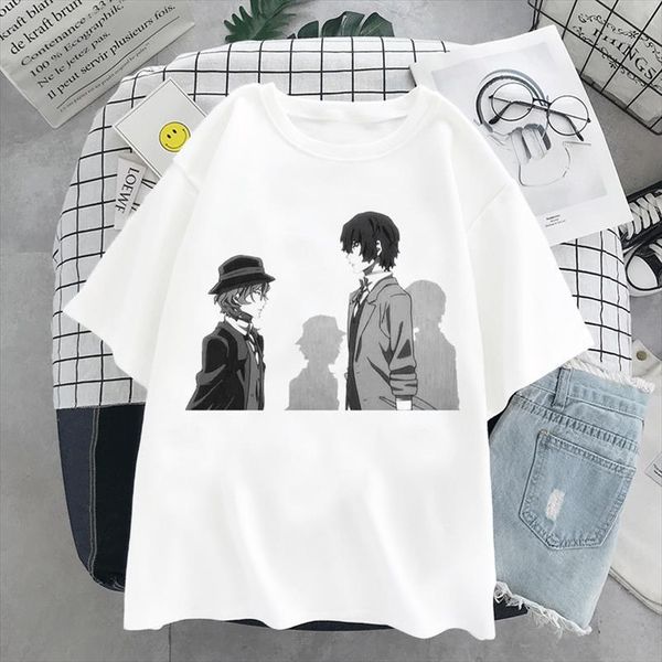 bungo stray dogs harajuku womens shirts anime ropa de mujer vintage print short sleeve graphic summer elegant blouse, White
bungo stray dogs harajuku womens shirts anime ropa de mujer vintage print short sleeve graphic summer elegant blouse, White