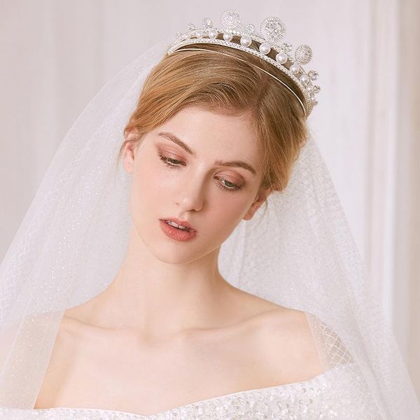 hair clips & barrettes zircon wedding crown bridal headwear crystal tiaras headdress rhinestone pearl hairband accessories hq0037, Golden;silver
hair clips & barrettes zircon wedding crown bridal headwear crystal tiaras headdress rhinestone pearl hairband accessories hq0037, Golden;silver