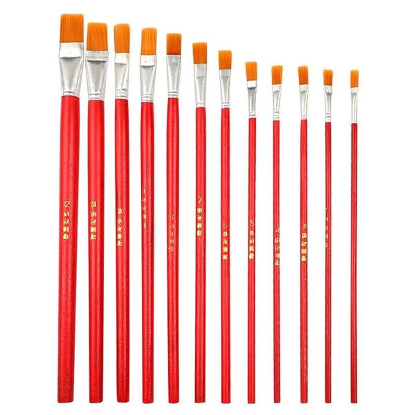 oil painting brush red rod nylon watercolor gouache children's gift sets
oil painting brush red rod nylon watercolor gouache children's gift sets