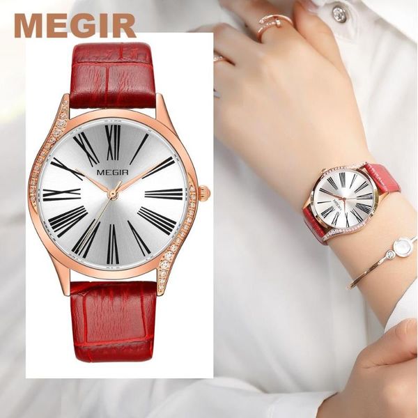 wristwatches megir women watches to diamond ladies watch relogio feminino lovers wrsitwatch zegarek damski, Slivery;brown
wristwatches megir women watches to diamond ladies watch relogio feminino lovers wrsitwatch zegarek damski, Slivery;brown