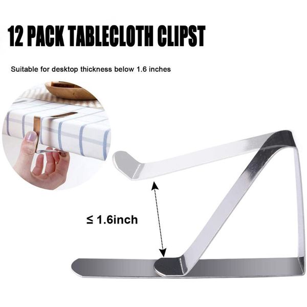 clothing & wardrobe storage 12 pack tablecloth clips table cloth cover clamps holders stainless steel cliptriangletablecloth clip
clothing & wardrobe storage 12 pack tablecloth clips table cloth cover clamps holders stainless steel cliptriangletablecloth clip