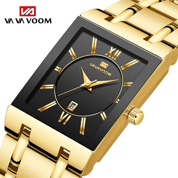 wristwatches men's watch simple fashion black face silver belt rectangular stainless steel calendar waterproof quartz relogio masculino, Slivery;brown
wristwatches men's watch simple fashion black face silver belt rectangular stainless steel calendar waterproof quartz relogio masculino, Slivery;brown