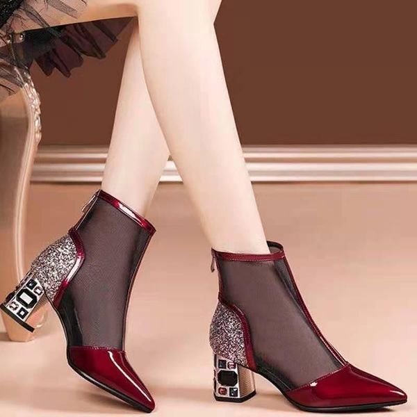 boots women mesh sandals 2021 summer fashion woman ankle ladies shoes plus size cool boot female shoe botines mujer, Black
boots women mesh sandals 2021 summer fashion woman ankle ladies shoes plus size cool boot female shoe botines mujer, Black