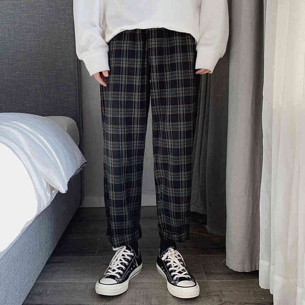pant fashion man loose striped length trousers korean plaid casual oversized streetwear joggers pants men, Black
pant fashion man loose striped length trousers korean plaid casual oversized streetwear joggers pants men, Black