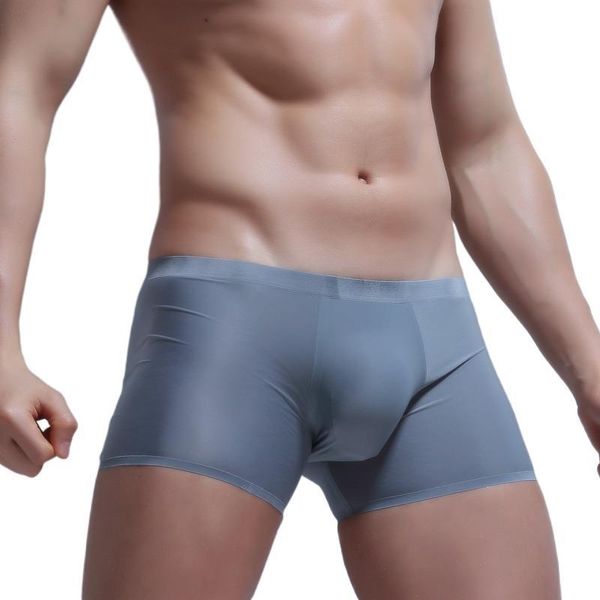 underpants men's panties smooth boxer underwear transparent men summer ice silk seamless ultra thin lightweight boxers, Black;white
underpants men's panties smooth boxer underwear transparent men summer ice silk seamless ultra thin lightweight boxers, Black;white